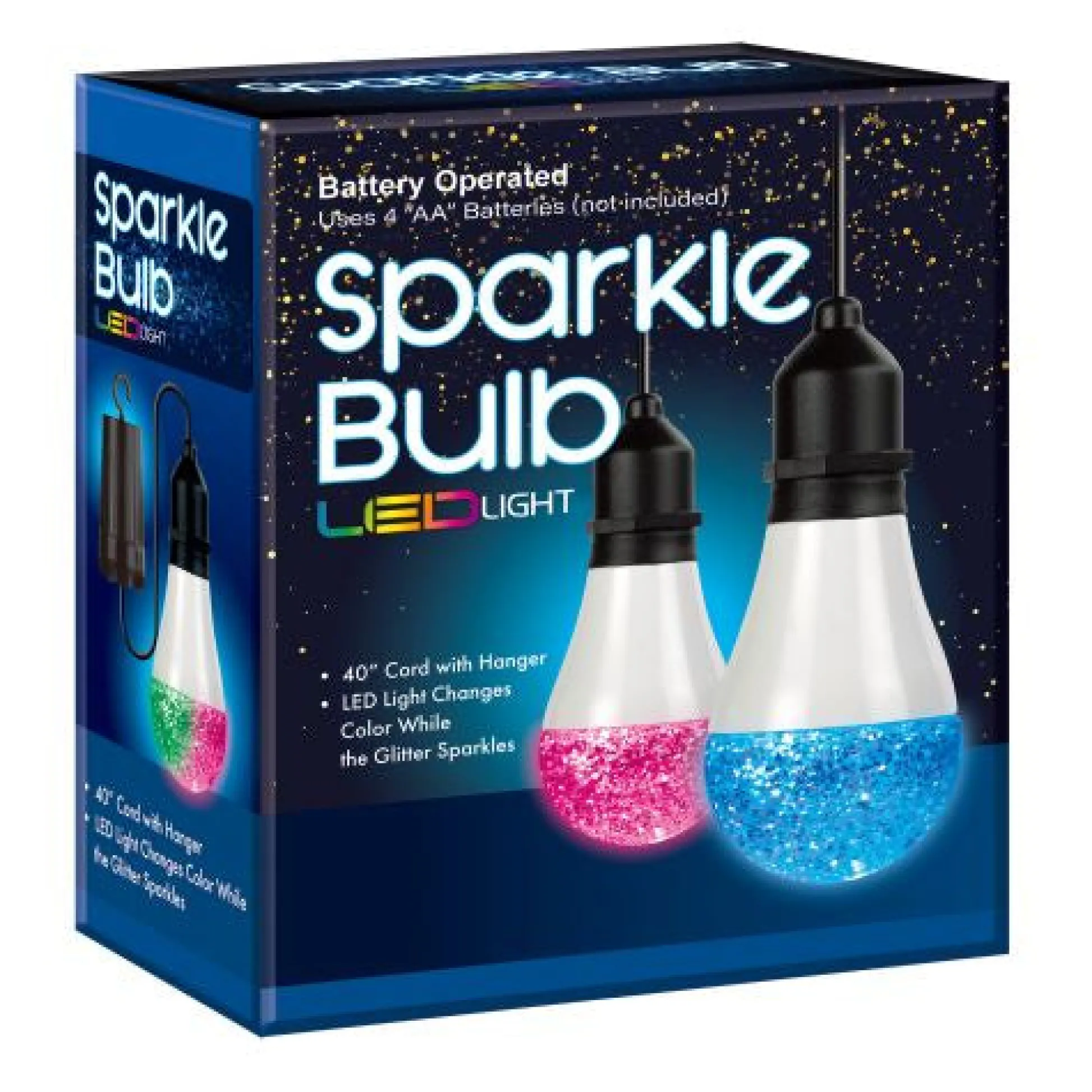 Calendar Holdings, LLC Sparkle Bulb Colorful Night Light* Electronics