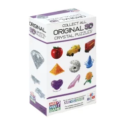 AreYouGame Sparkling Gem 3D Crystal Diamond Puzzle - Clear, 43 Pieces* Puzzles