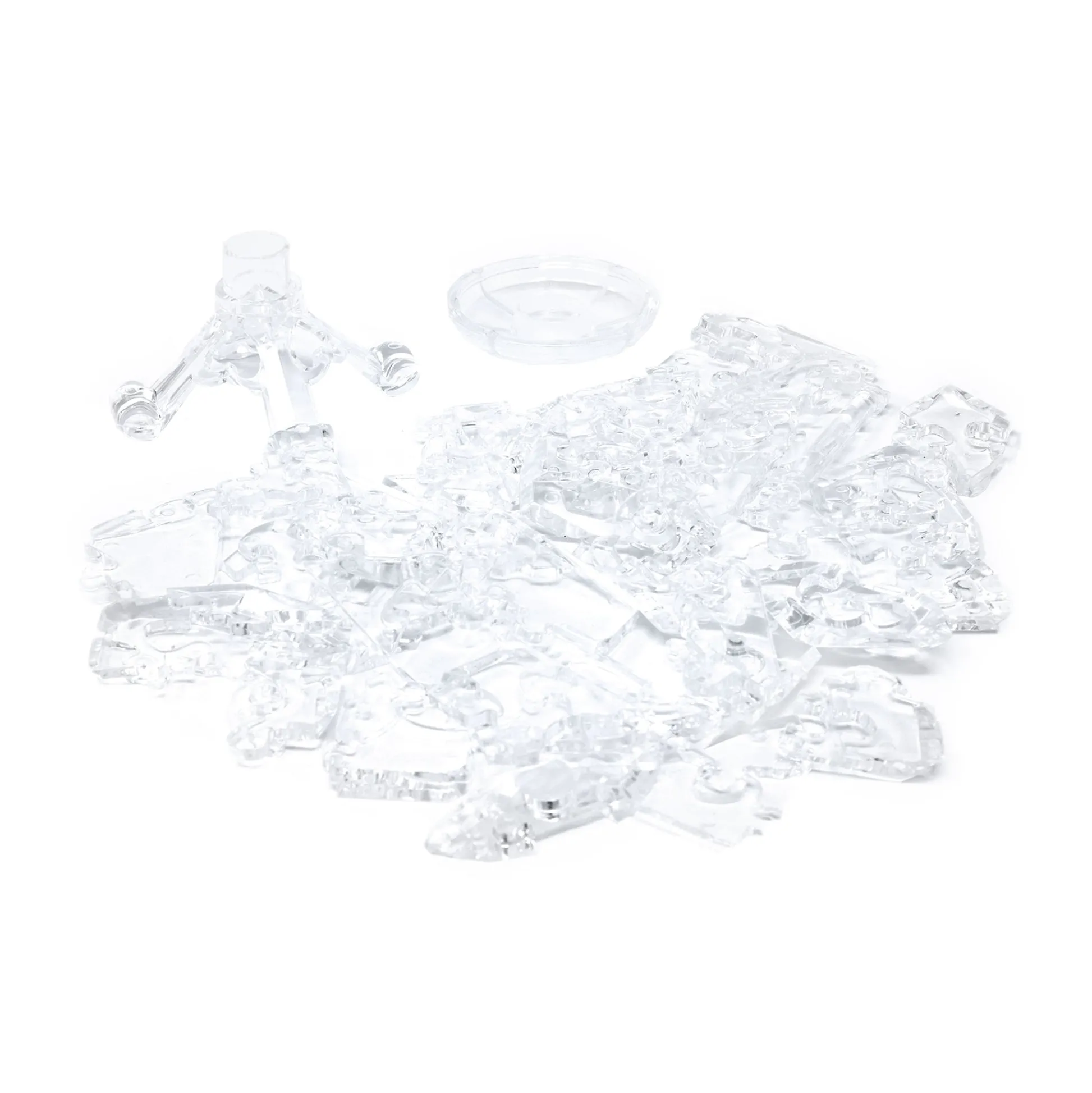 AreYouGame Sparkling Gem 3D Crystal Diamond Puzzle - Clear, 43 Pieces* Puzzles