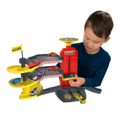 Flat River Group Speedsterz 3-Level City Park & Drive Playset with 5 Die-Cast Cars* Playsets & Vehicles
