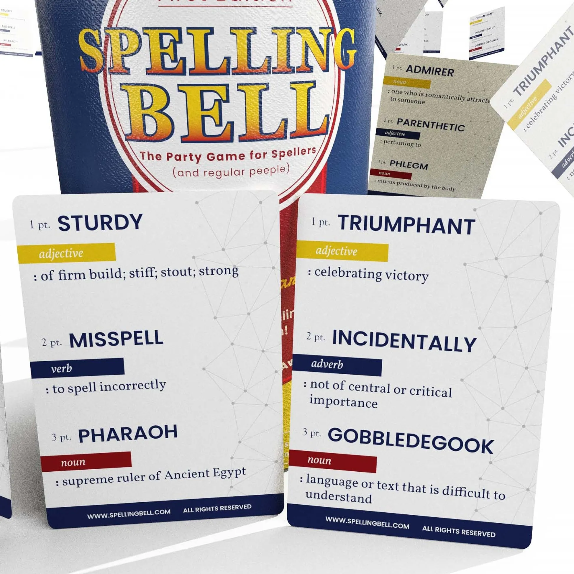 Educators Resource Spelling Bell Spelling Game - First Edition - Multicolored* Role-Playing Games|Board Games