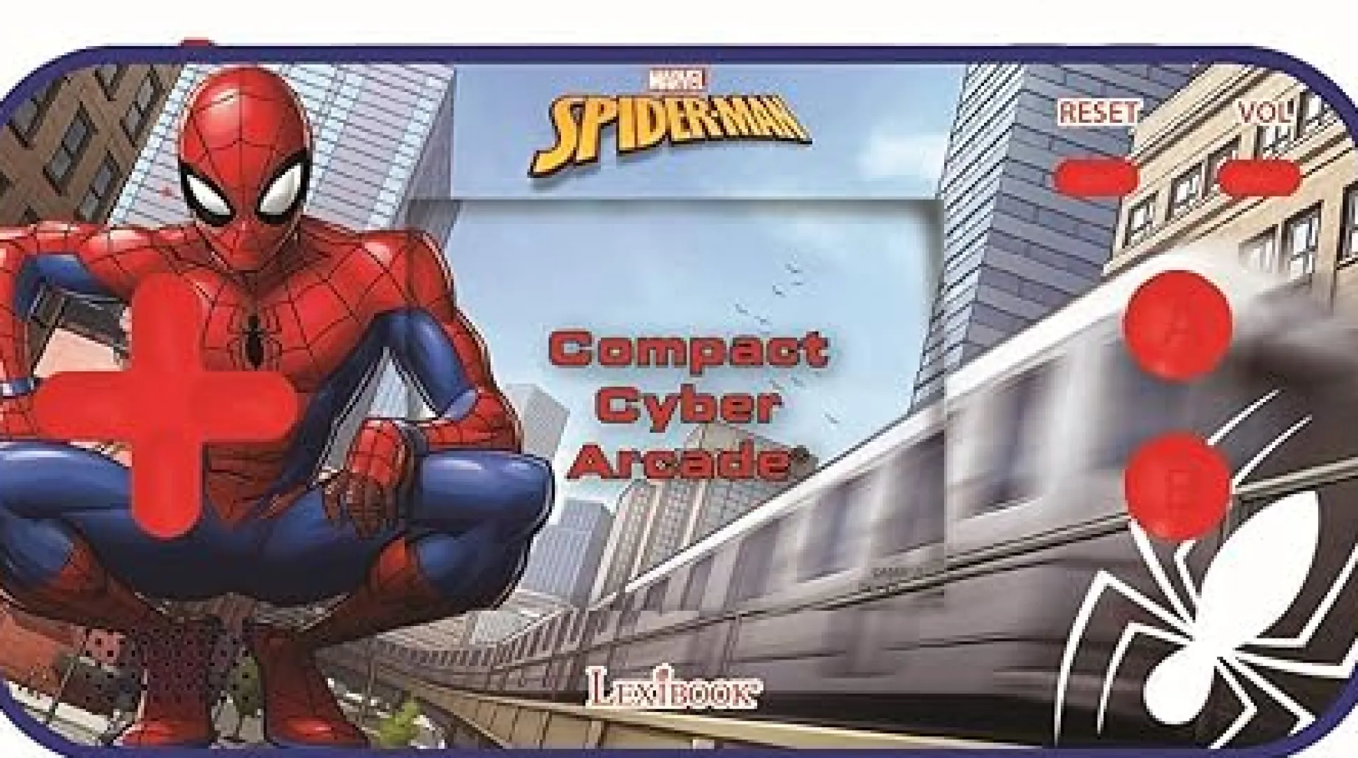 Lexibook Spider-Man Compact Cyber Arcade Handheld Gaming Console* Electronics