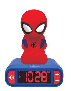 Lexibook Spider-Man Digital Alarm Clock with Nightlight - Exciting Sound Effects* Electronics