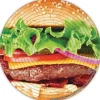 Flat River Group Spin Flip Puzzle: Burger & Fries - 14 Rings - Double-Sided Challenge* Puzzles