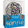 Flat River Group Spin Flip 14-Ring Abstract Art Double-Sided Puzzle - Colorful Brain Teaser* Puzzles