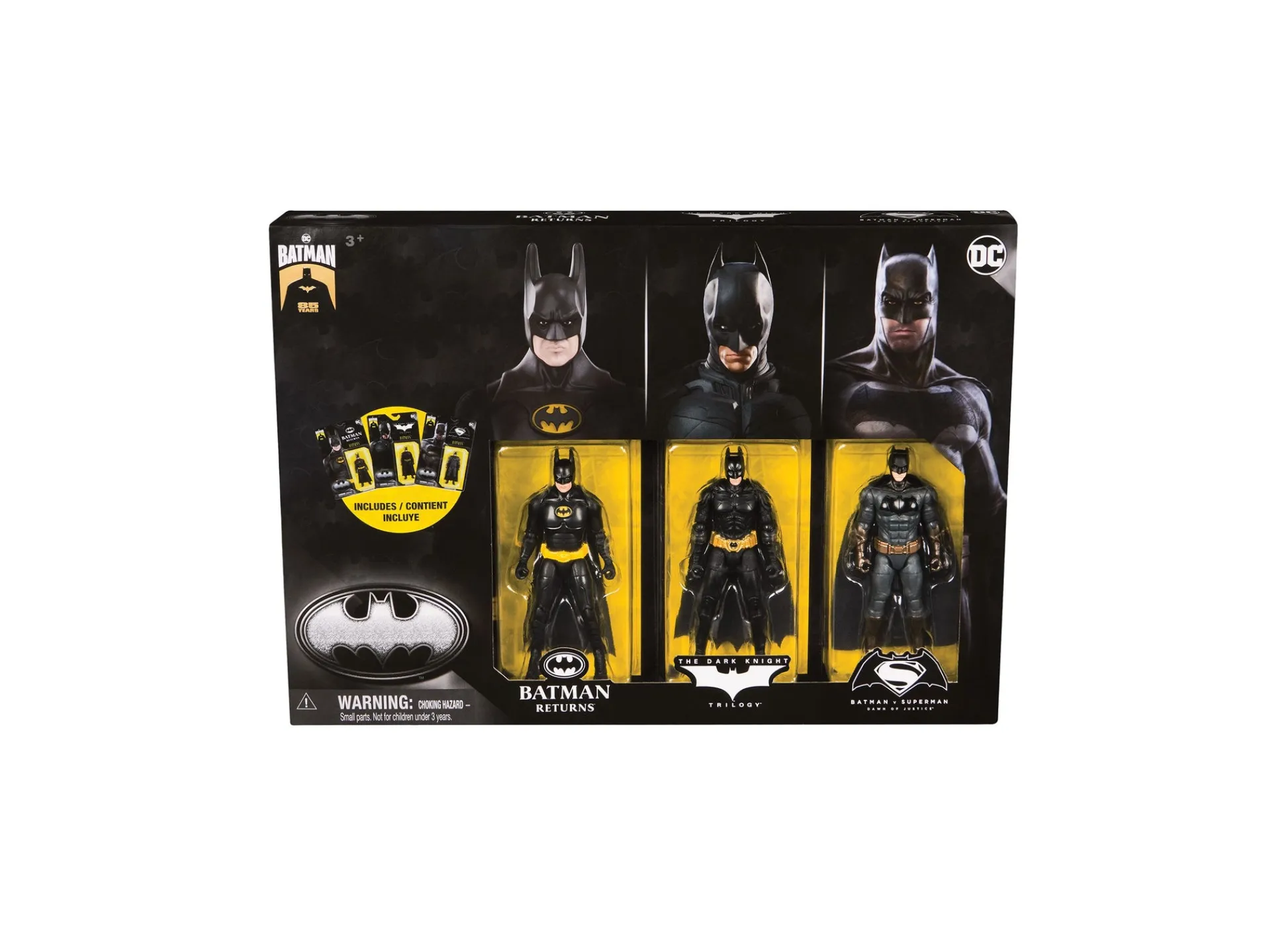 Macy's - Supplier Spin Master DC Comics 85th Anniversary Collector Action Figure - 3 Pack Multipack* Collectible Figures & Playsets|Dc Comics