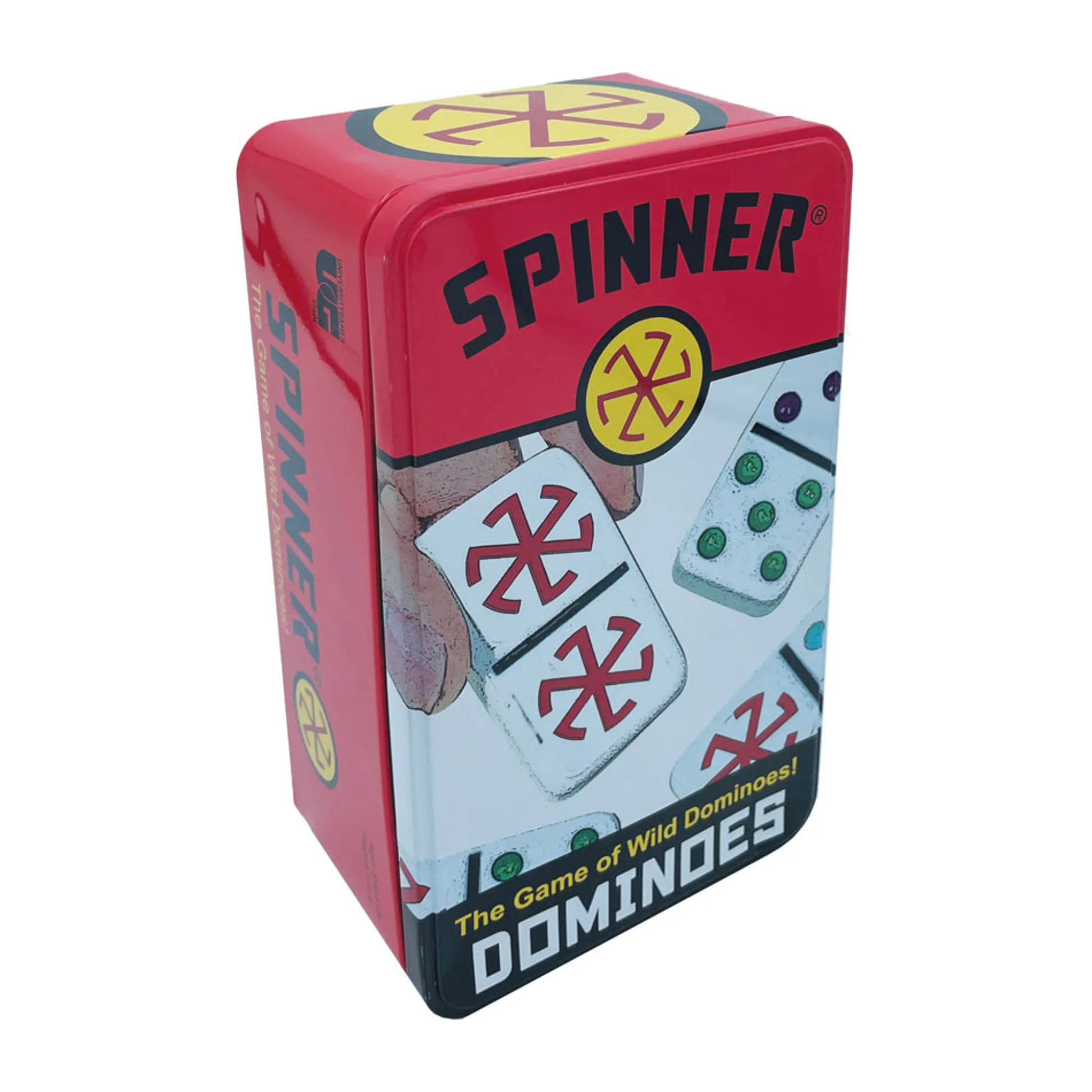 AreYouGame Spinner Wild Dominoes Game by University Games* Dominoes & Tiles Games|Social & Emotional Skills