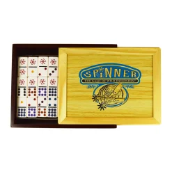 AreYouGame Spinner Wild Dominoes Game by Front Porch Classics* Dominoes & Tiles Games