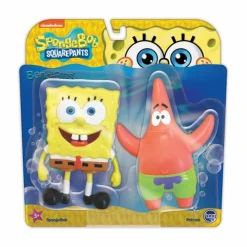 The Distribution Solutions SpongeBob SquarePants Bend-Ems Action Figure Set - SpongeBob vs. Plankton* Collectible Figures & Playsets