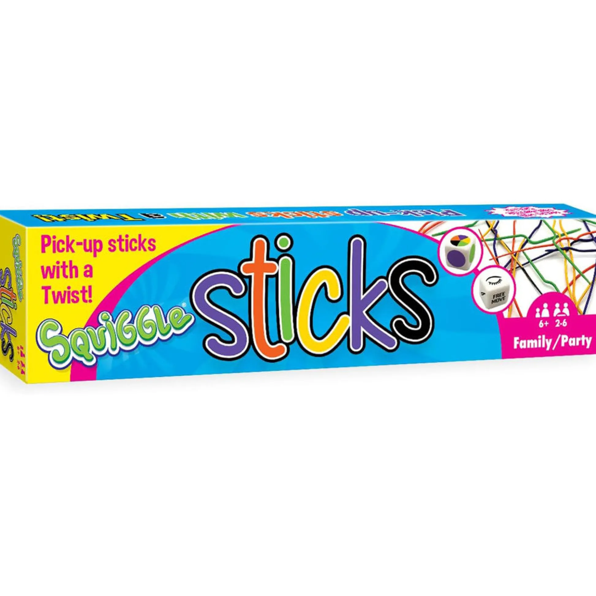 Flat River Group Squiggle Sticks Creative Pick-Up Game, Ages 6+, 2-6 Players* Family & Entertainments Games