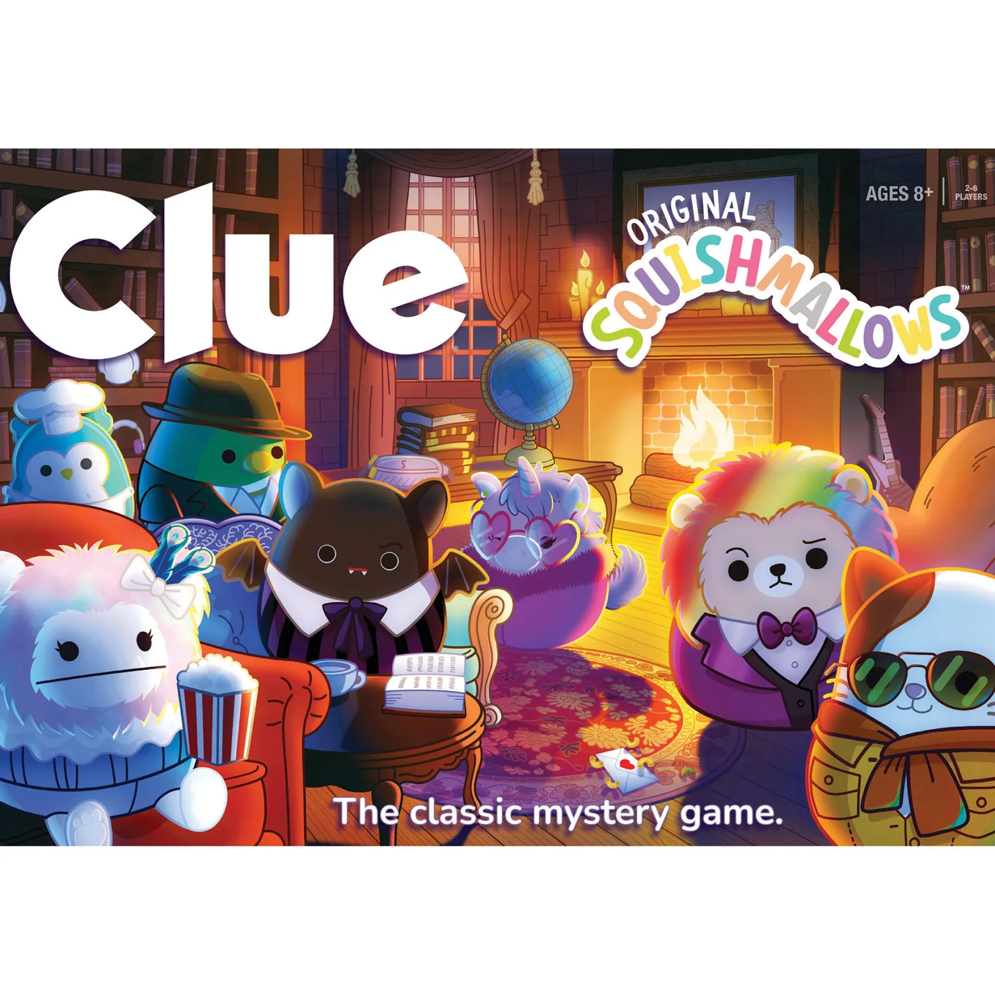 Educators Resource Squishmallows CLUE® Mystery Board Game by USAopoly* Social & Emotional Skills|Role-Playing Games