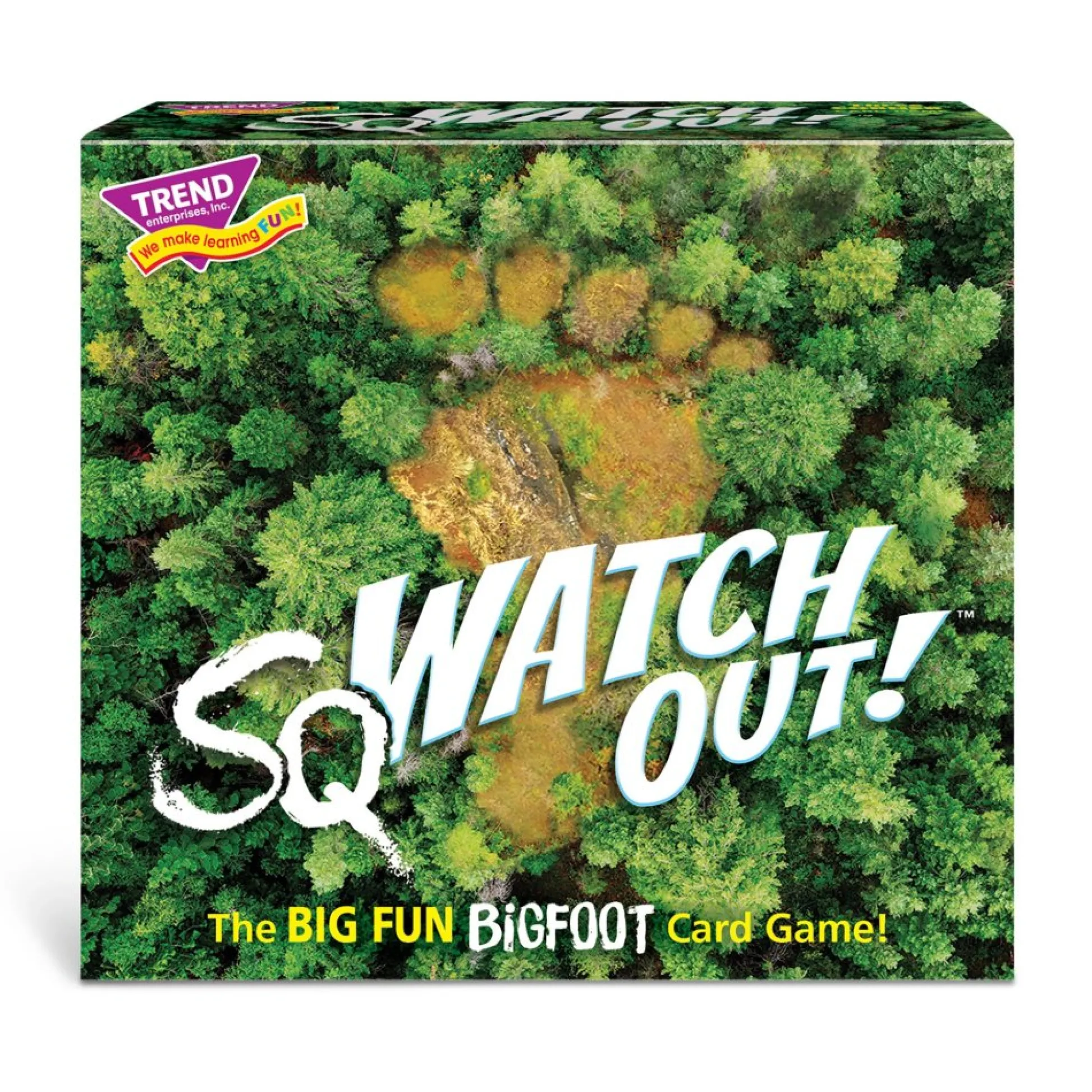 Flat River Group sqWATCH OUT! Bigfoot Mystery Three-Sided Card Game* Card Games