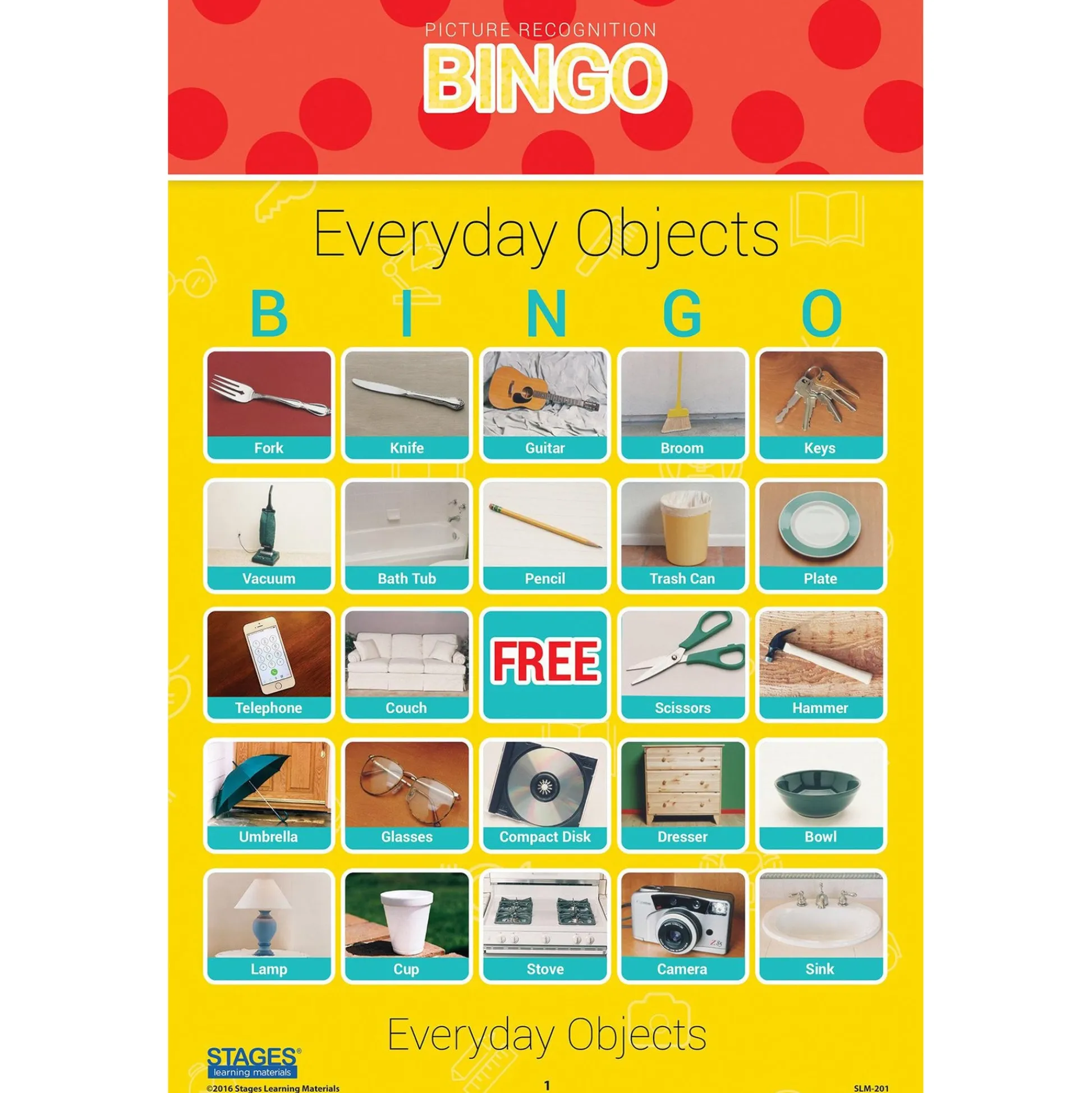 Educators Resource Stages Learning Bingo Games Set - Picture Recognition - Multilingual Play* Preschool Education Toys & Activities|Social & Emotional Skills