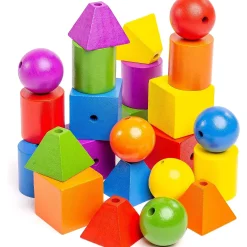 Educators Resource Stages Learning Language Builder Stringing Beads Set - 144 Pieces* Crafts & Activities