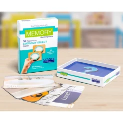 Educators Resource Stages Learning Materials - Everyday Objects Memory Game Trio* Card Games|Social & Emotional Skills