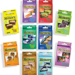 Educators Resource Stages Learning Materials - Photographic Memory Matching Games - Set of 10* Card Games|Social & Emotional Skills