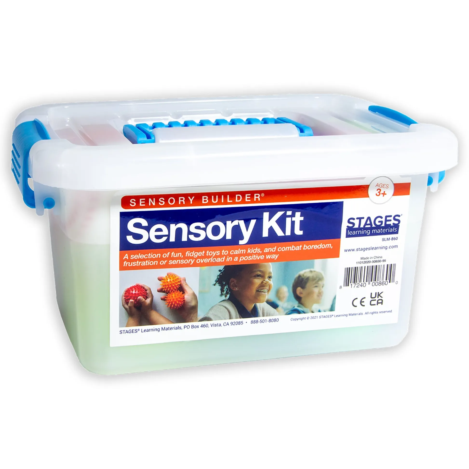 Educators Resource Stages Learning Materials Sensory Builder: Comprehensive Sensory Kit* Sensory & Fidget Toys