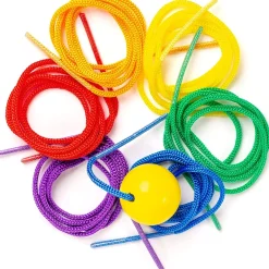 Educators Resource Stages Learning Materials Language Builder Stringing Beads - Educational Toy - Multicolor* Preschool Education Toys & Activities