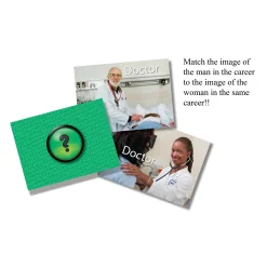 Educators Resource Stages Learning Memory Match - Careers Photographic Game - Triple Pack* Card Games