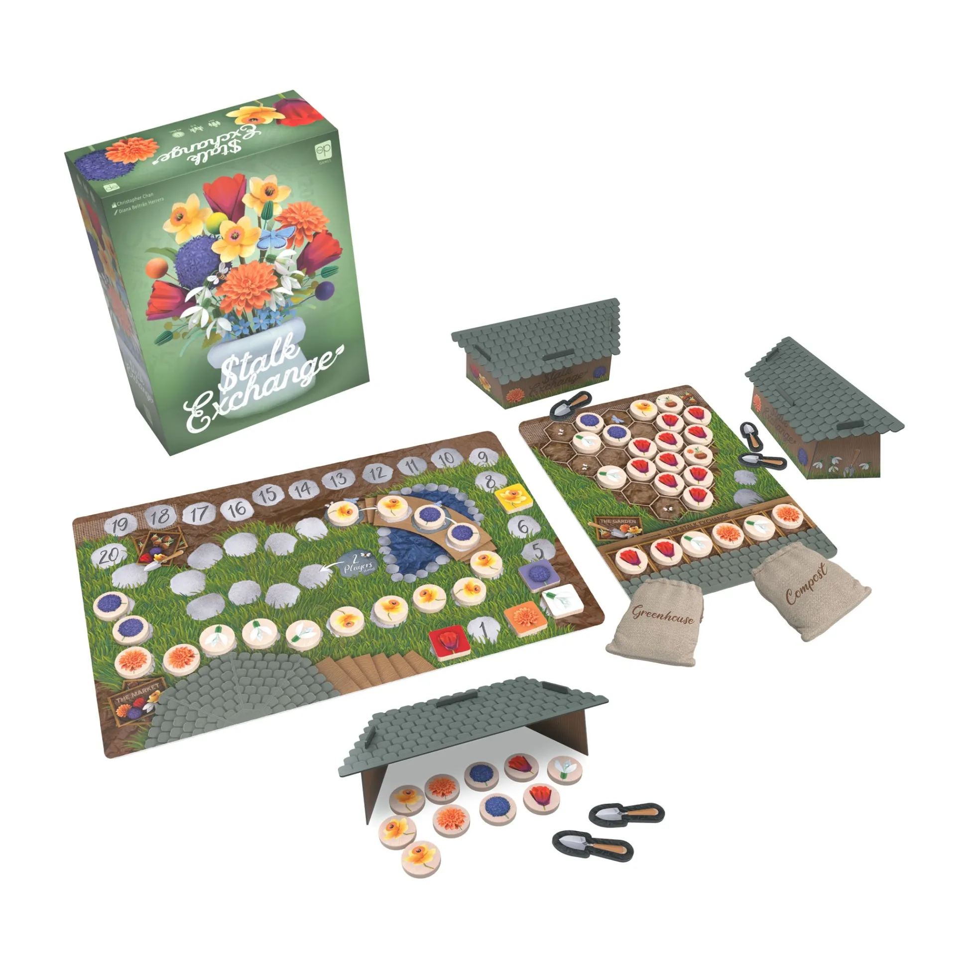 AreYouGame Stalk Exchange: The Blossoming Strategy Game* Role-Playing Games|Board Games