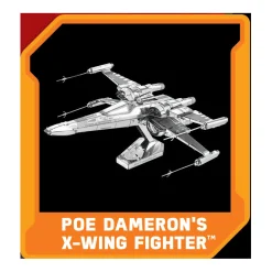 AreYouGame Star Wars Episode 7 Poe Dameron's X-Wing Fighter 3D Metal Model Kit* Star Wars