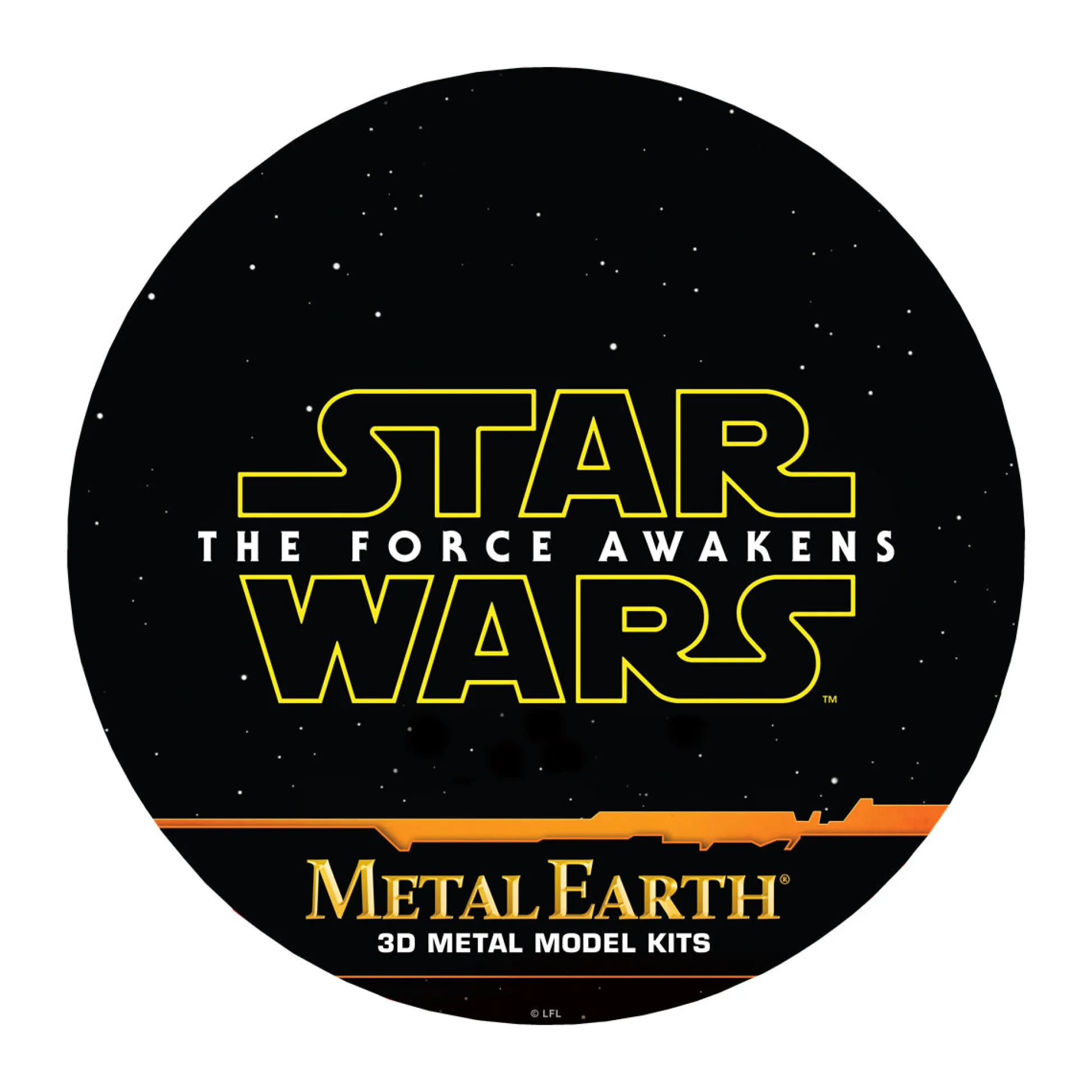 AreYouGame Star Wars Episode 7 Poe Dameron's X-Wing Fighter 3D Metal Model Kit* Star Wars