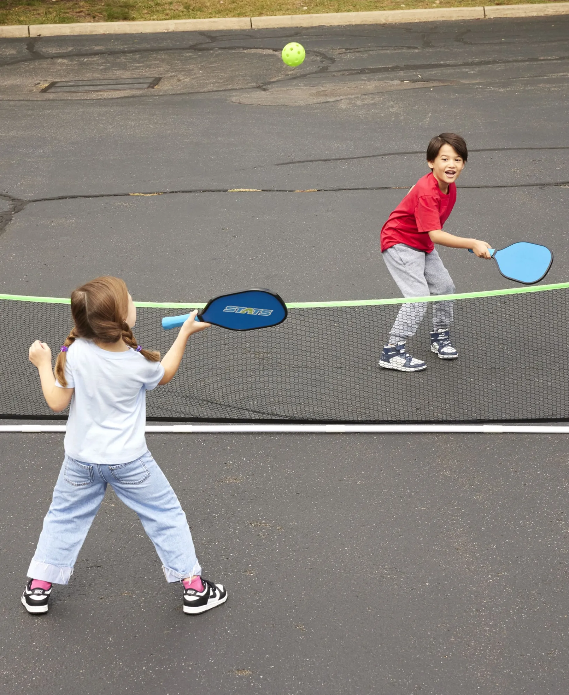 Macy's - Supplier Stats All-Star 3-in-1 Pickleball, Badminton & Tennis Sports Combo Set* Toy Sports|Stats