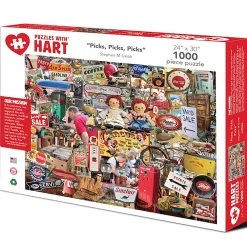 Flat River Group Stephen M Smith Picks, Picks, Picks Jigsaw Puzzle - 1000 pc* Puzzles