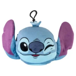 Calendar Holdings, LLC Stitch 5 inch Zipper Plush Head Clip-On Accessory* Stuffed Animals|Stuffed Animals & Plush Toys