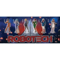 Flat River Group Strange Machine Games Robotech: Attack on The SDF-1 Colorful Acrylic Standees* Miniature Figures & Games