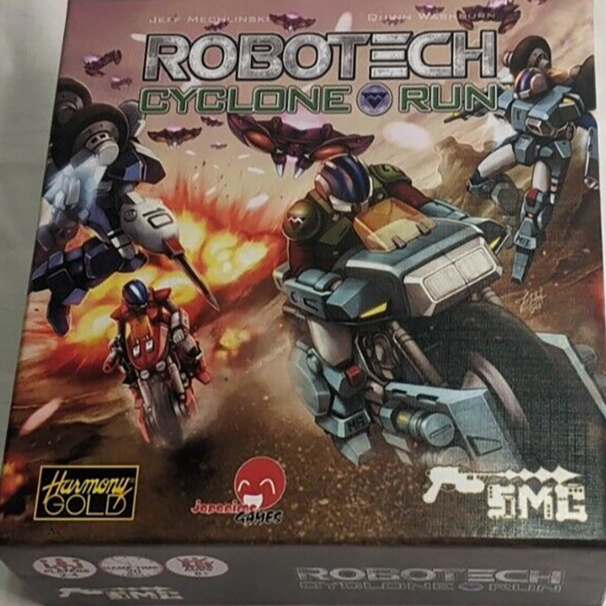 Flat River Group Strange Machine Games Robotech Cyclone Run: Dice Strategy Bonanza* Role-Playing Games|Board Games