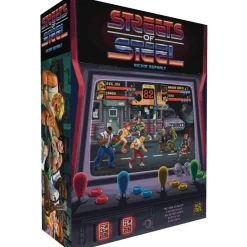 Flat River Group Streets of Steel: Kickin Asphalt Retro Tabletop Arcade Game* Board Games|Role-Playing Games