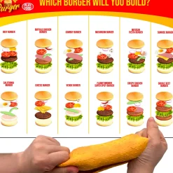 Flat River Group Stretcheez Hamburger 2pk - Stretchy Surprise Toy Food* Kitchens & Play Food|Dress Up
