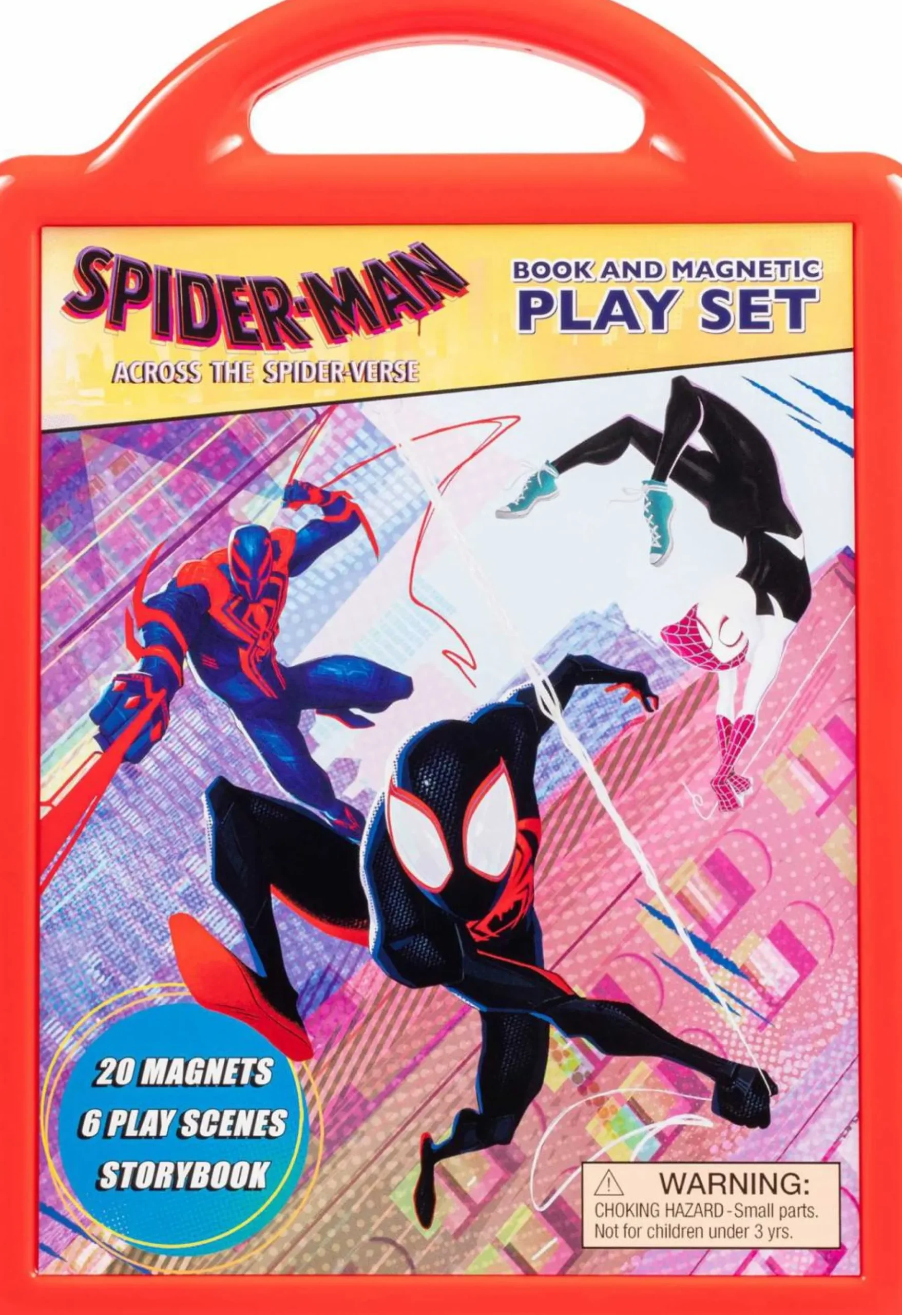 Readerlink Distribution Services Studio Fun Spider-Man Across the Spider-Verse Magnetic Play Set* Reading, Writing & Speech