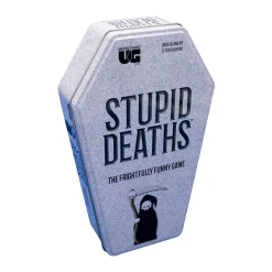 AreYouGame Stupid Deaths Frightfully Funny Card Game Tin* Card Games|Social & Emotional Skills