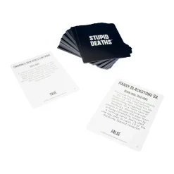 AreYouGame Stupid Deaths Frightfully Funny Card Game Tin* Card Games|Social & Emotional Skills