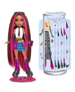 Macy's - Supplier Style Bae Kenzie 10-inch Fashion Doll with Reusable Sticker Outfits and Accessories* Fashion Dolls|Stuffed Animals & Plush Toys