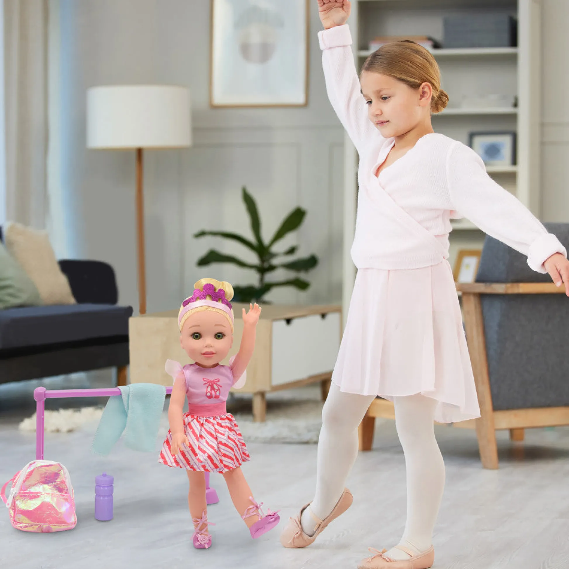 Flat River Group Style Dreamers 14" Ballet Set - Blonde Hair Hard Body Doll* Fashion Dolls|Stuffed Animals & Plush Toys