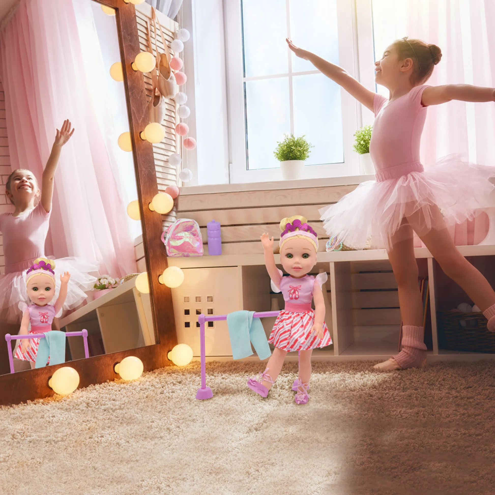Flat River Group Style Dreamers 14" Ballet Set - Blonde Hair Hard Body Doll* Fashion Dolls|Stuffed Animals & Plush Toys