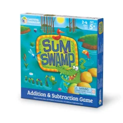 AreYouGame Sum Swamp Math Adventure Game - Addition & Subtraction Fun* Role-Playing Games|Board Games