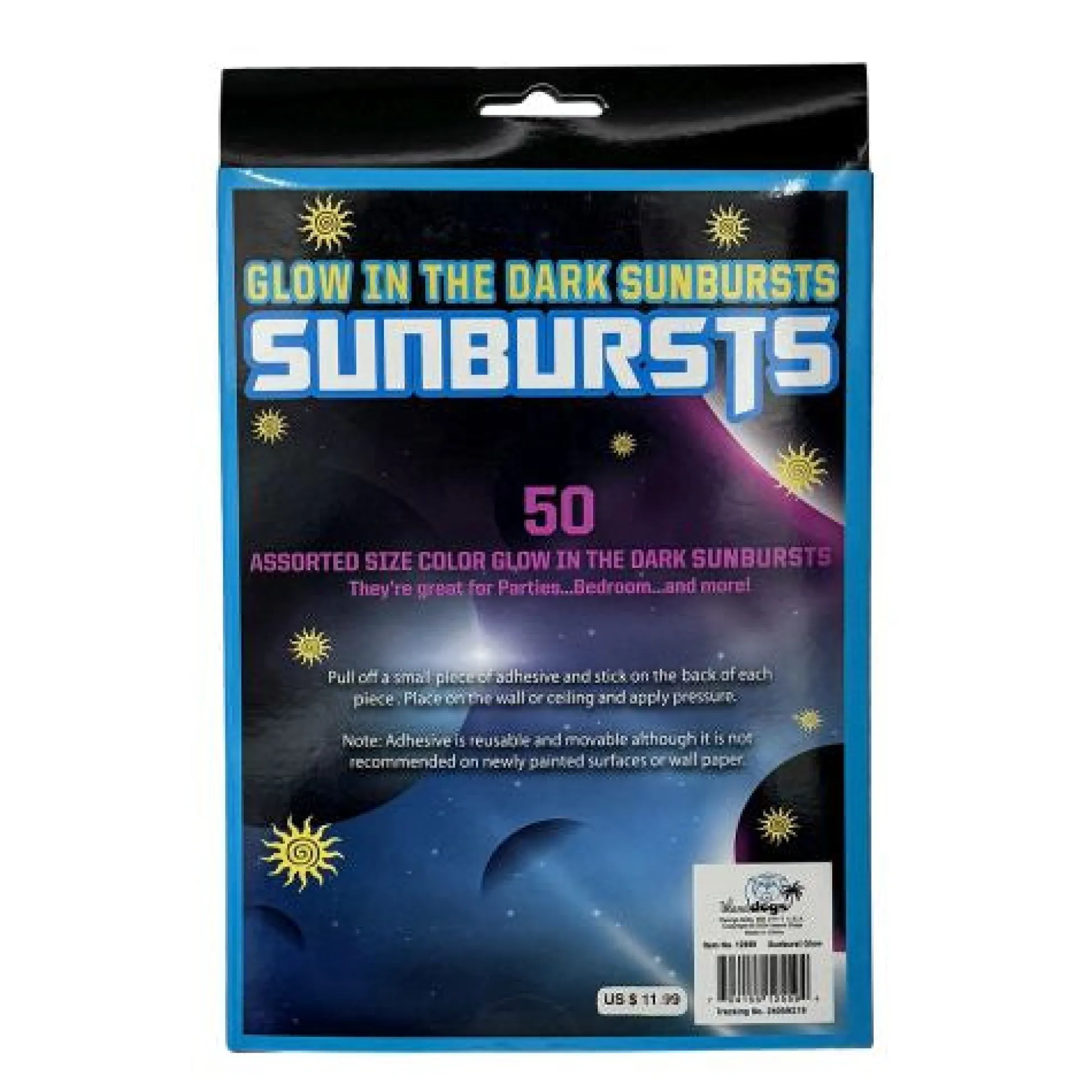 Calendar Holdings, LLC Sunburst Glow 50-Piece Colorful Pack* Electronics