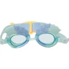 Flat River Group Sunnylife Aqua Blue Finn the Fish Kids Swim Goggles - One Size* Swimming Pools & Water Toys