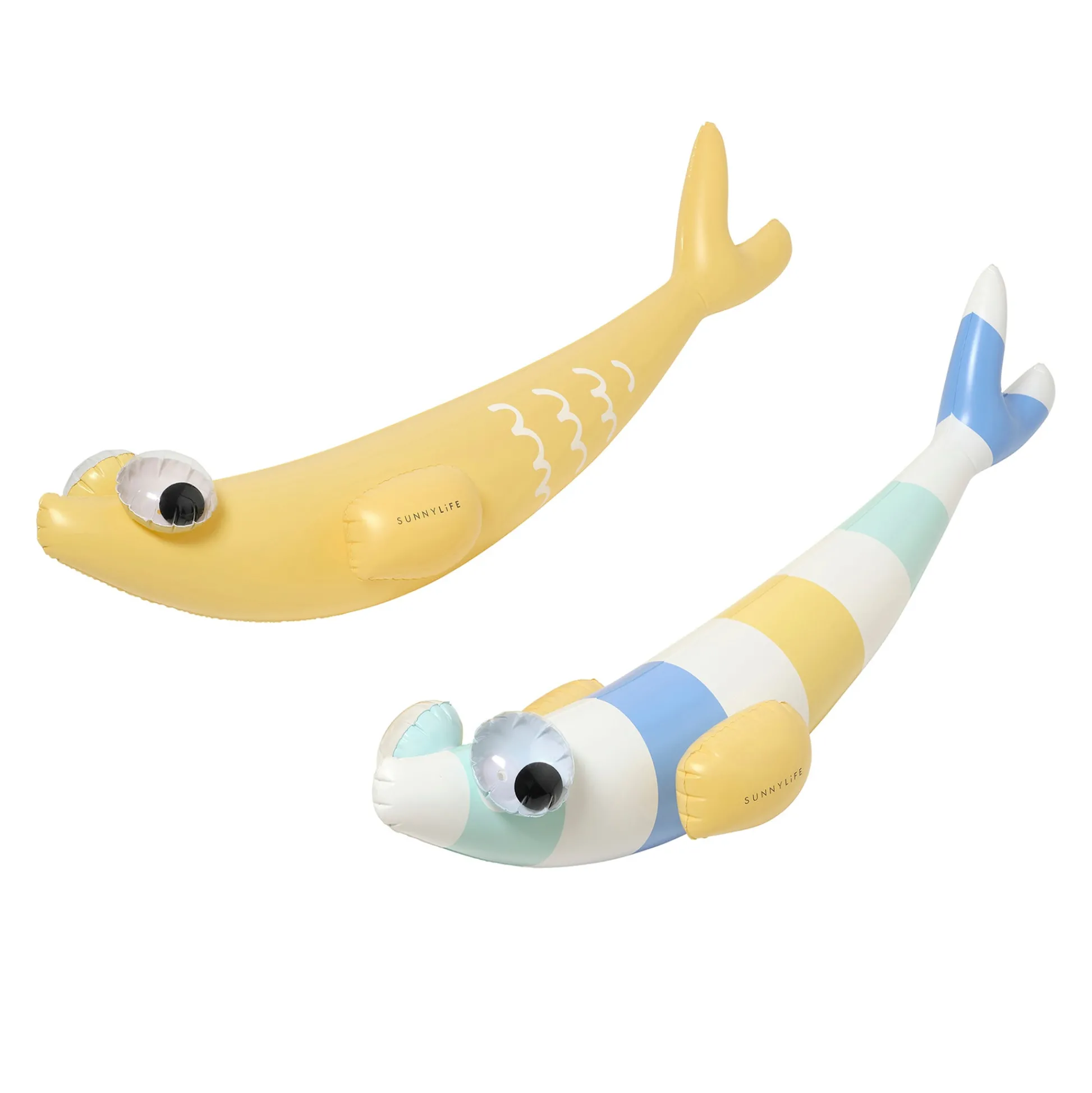 Flat River Group Sunnylife Kids Inflatable Finn The Fish Pool Noodles, Set of 2* Swimming Pools & Water Toys