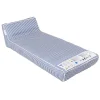 Flat River Group Sunnylife Luxe Lie-On Lounger - Le Weekend Navy - Inflatable Pool Float with Removable Cover* Swimming Pools & Water Toys