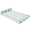 Flat River Group Sunnylife Luxe Lilo Green Stripe Inflatable Pool Float - 70 x 41 inch* Swimming Pools & Water Toys