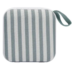 Flat River Group Sunnylife Portable Travel Speaker - Vacay Olive Stripe - Wireless & Compact* Electronics