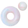 Flat River Group Sunnylife Tie Dye Tube Pool Ring and Beach Ball Set - Inflatable Fun* Swimming Pools & Water Toys