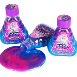 Flat River Group Super Cool Slime Unicorn-Themed Metallic Slime Kit - Pink, Purple, Blue* Slime