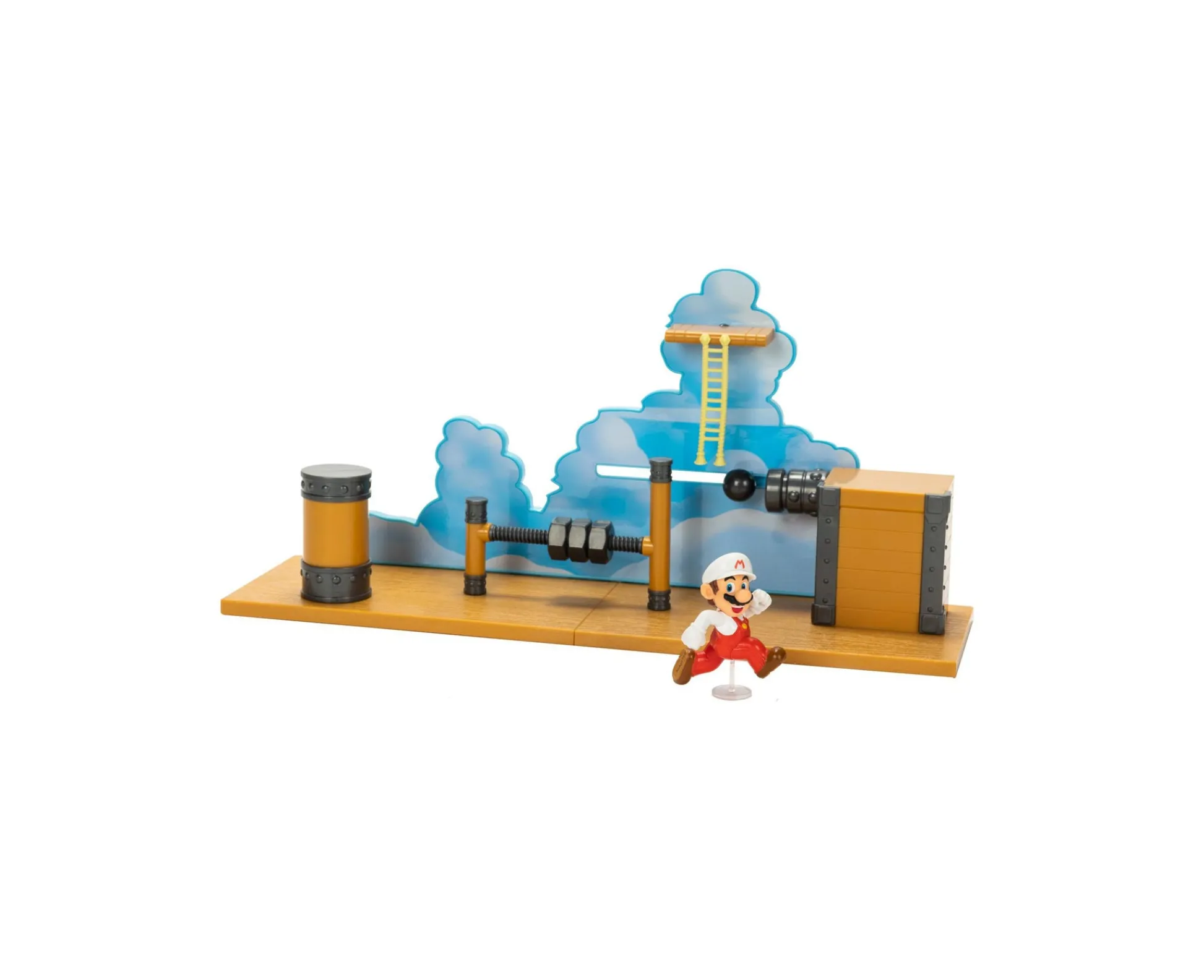Macy's - Supplier Super Mario Airship Deck Interactive Playset with Mario Figure* Playsets & Vehicles
