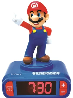 Lexibook Super Mario Alarm Clock - Interactive Sounds - Colorful Design* Electronics